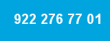 922 276 77 01